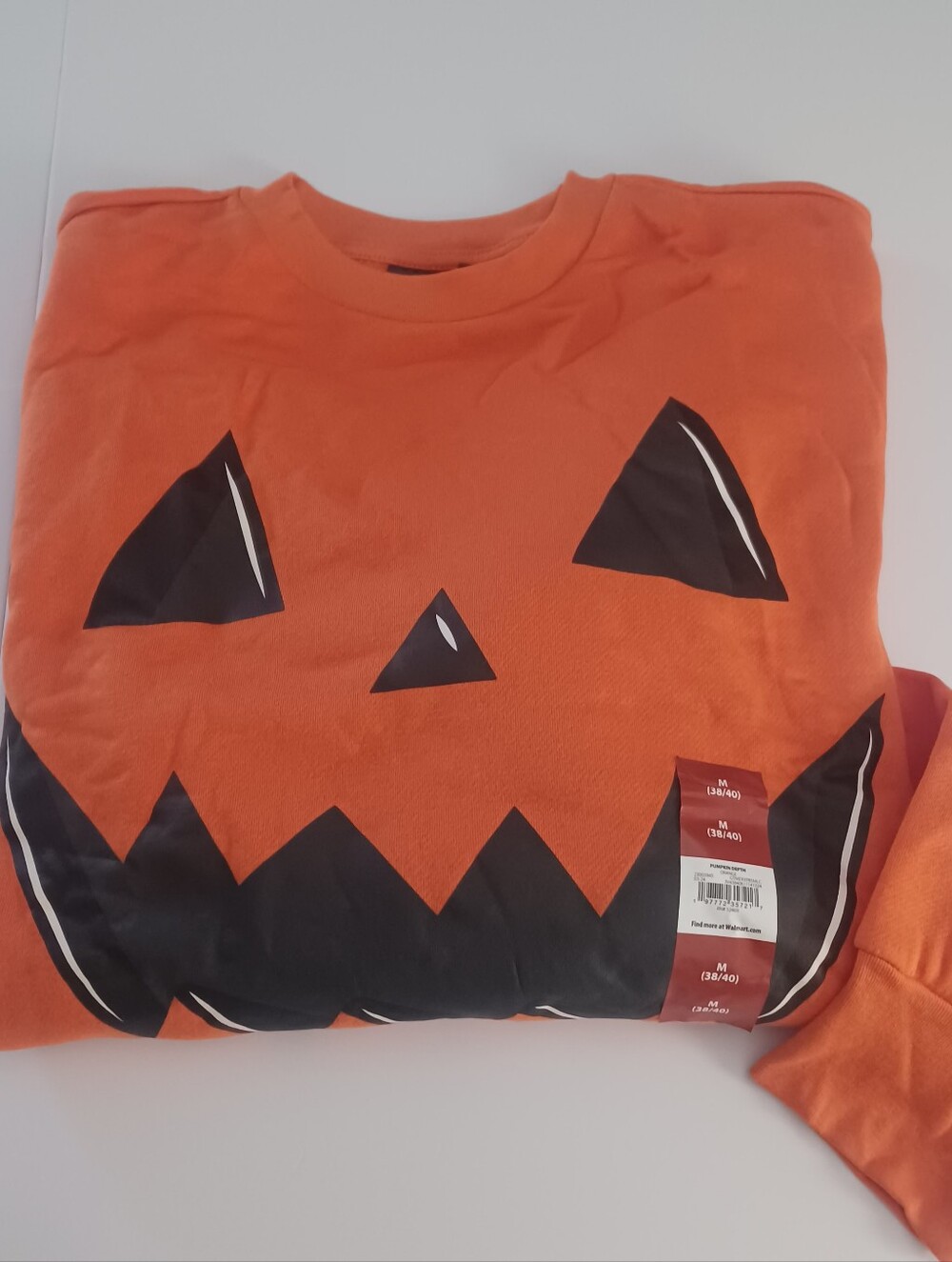 Mad Engine Pumpkin Crew Seatshirt Unisex Sz M